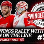 KANE, RED WINGS RALLY - SEASON ON THE LINE... - Winged Wheel Podcast - Mar. 18th, 2026