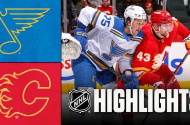 Blues vs. Flames | NHL Highlights | March 18, 2026