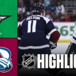 Stars vs. Avalanche | NHL Highlights | March 18, 2026