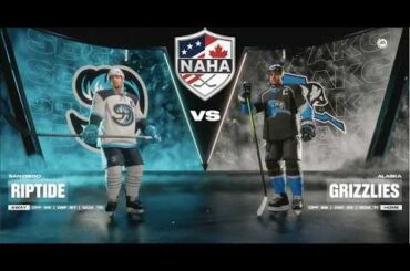 NAHA 2025-26 Season - San Diego Riptide (16-9-6) @ Alaska Grizzlies (12-15-4)