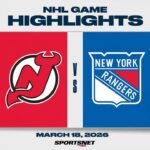 NHL Highlights | Devils vs. Rangers - March 18, 2026