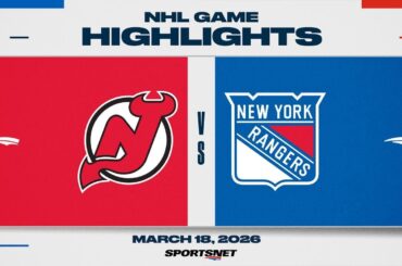 NHL Highlights | Devils vs. Rangers - March 18, 2026