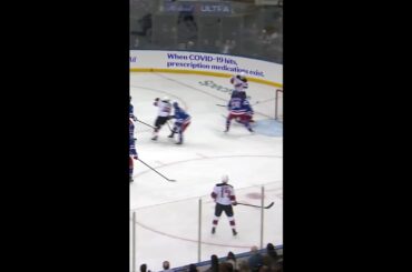 Jack Hughes with a Short Goal vs. New York Rangers