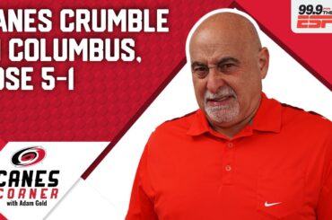 Canes run over by Blue Jackets, 5-1