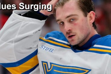 Blues Dealing Well with Zero Pressure as Their Record Improves