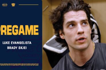 Luke Evangelista & Brady Skjei Pregame: March 17, 2026