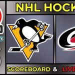 🔴 Pittsburgh Penguins vs Carolina Hurricanes LIVE | NHL Hockey | Mar 18, 2026 | SCOREBOARD
