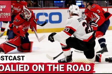 POST CAST: LOGAN THOMPSON FRUSTRATES SENATORS OFFENCE, OTTAWA DROPS TWO KEY POINTS IN WASHINGTON