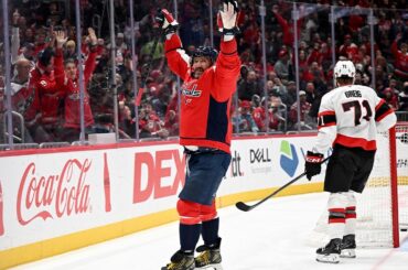 Another HISTORIC goal for Alex Ovechkin!