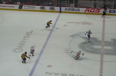 Florian Xhekaj of the Laval Rocket scores and gets into a fight vs. Rochester Americans' Geertsen