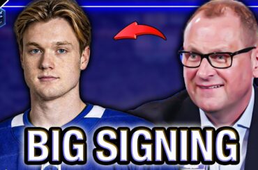 Leafs make SNEAKY good signing... This is GREAT | Toronto Maple Leafs News