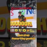 TWO EP40 Power Play goals!!! #canucks