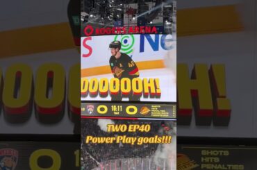 TWO EP40 Power Play goals!!! #canucks