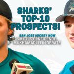 Sharks’ Top-10 Prospects, Smith’s Confidence, Mukhamadullin Debate | EP 123