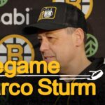 Marco Sturm talks ahead of BOS vs. WPG
