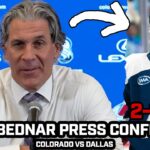 Jared Bednar PRAISES Avs Effort, Honest About Standings & More After Shootout LOSS vs Stars