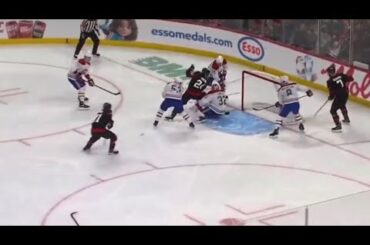 Cozens goaltender interference on Fowler - Tough Call Review