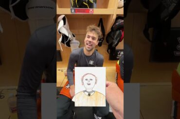 NHL Players Guess Their Teammates from Kids Drawings