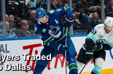 Canucks Trade Myers to Dallas, Sharks Extend Sherwood, Caps Extend Frank