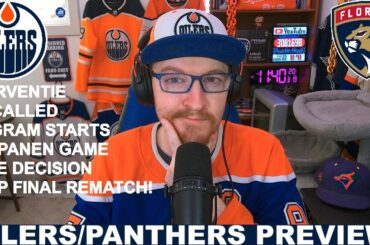 Pre-Game Report: Edmonton Oilers vs Florida Panthers