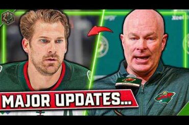Wild Drop Multiple Updates... Huge Defensive Change Coming | Minnesota Wild News