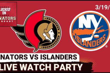 LIVE: Ottawa Senators vs New York Islanders - NHL Watch Party - March 19, 2026