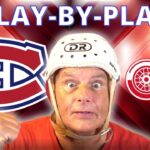 🔴 LIVE 🏒 Montreal Canadiens vs Detroit Red Wings | Stanley Cup Playoff Race HEATS UP