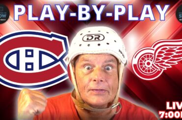 🔴 LIVE 🏒 Montreal Canadiens vs Detroit Red Wings | Stanley Cup Playoff Race HEATS UP