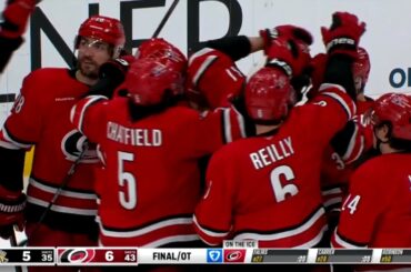 Sean Walker donne la victoire aux Hurricanes en prolongation