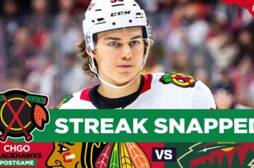 BLACKHAWKS POSTGAME: Chicago Brings Home TWO POINTS in Final Meeting vs Minnesota | CHGO BLACKHAWKS