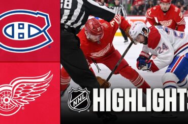 Canadiens vs. Red Wings | NHL Highlights | March 19, 2026