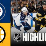 Jets vs. Bruins | NHL Highlights | March 19, 2026