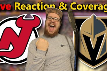 LIVE: Devils vs Golden Knights! | A Devils MUST WIN