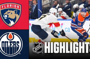Panthers vs. Oilers | NHL Highlights | March 19, 2026