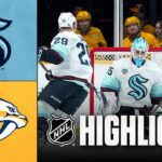 Kraken vs. Predators | NHL Highlights | March 19, 2026