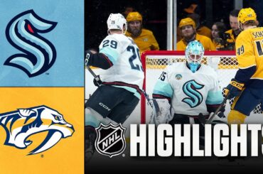 Kraken vs. Predators | NHL Highlights | March 19, 2026