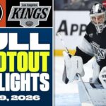 Philadelphia Flyers at Los Angeles Kings | FULL Shootout Highlights - March 19, 2026