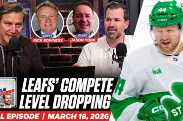 Maple Leafs' Compete Levels Drop | Real Kyper & Bourne