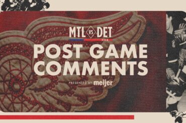 JT Compher, Alex DeBrincat, Todd McLellan Post Game Comments vs. MTL | March 19, 2026