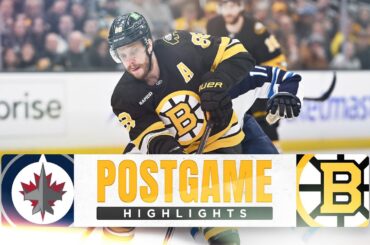 CONDENSED GAME: Boston Bruins vs. Winnipeg Jets - 3/19/2026
