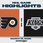 NHL Highlights | Flyers vs. Kings - March 19, 2026