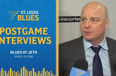 March 15: Postgame Interviews