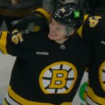 Lukas Reichel Capitalizes On Error To Score In Bruins Debut