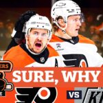Konecny, Cates set up Flyers for shootout VICTORY over Panarin’s Kings | PHLY Flyers Postgame