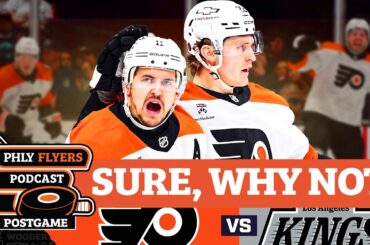 Konecny, Cates set up Flyers for shootout VICTORY over Panarin’s Kings | PHLY Flyers Postgame