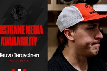 "We needed a better start." | Teuvo Teravainen Postgame 3.14.26