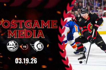 LIVE: Postgame Media OTT 3 NYI 2