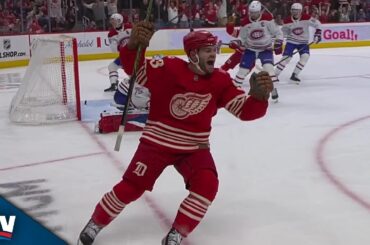 Red Wings' Alex DeBrincat Capitalizes On Mike Matheson's Gaffe With Go-Ahead Goal