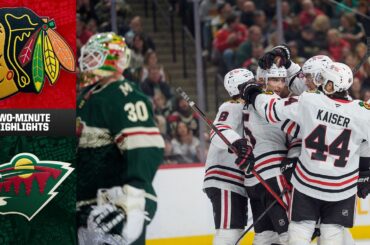Chicago Blackhawks vs. Minnesota Wild (3/19/26) | Game Highlights | CHSN Blackhawks