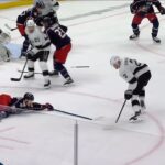 Dumoulin Dekes Garland With Nasty Toe Drag And Snipes One To Give Kings The Lead